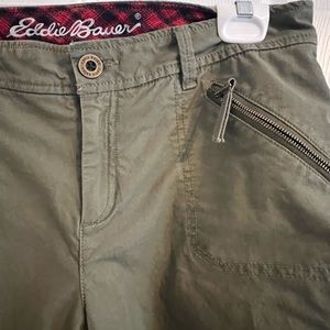 Eddie Bauer Flannel Lined Pants Women's Size 8